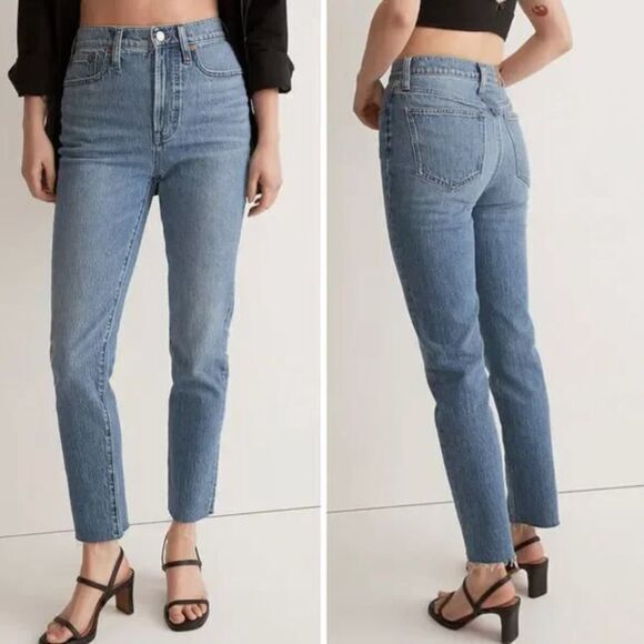 NEW Madewell The Perfect‎ Vintage Jean in Earlside Wash: Raw-Hem Edition, 31 - Picture 1 of 15